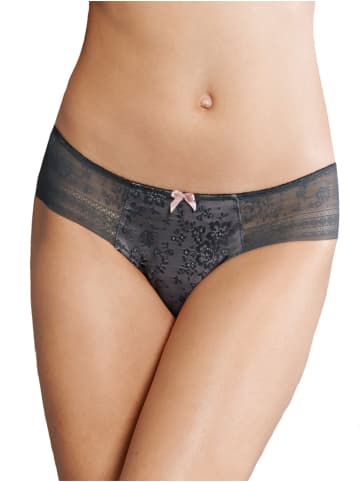 Anita Slip Fleur in anthrazit