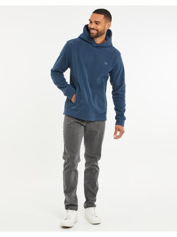 Threadbare Kapuzenpullover THB Fitness Fleece Hoody Ryan in Denim Blue