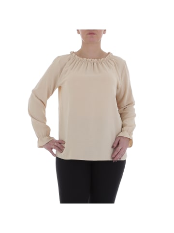 Ital-Design Bluse in Beige