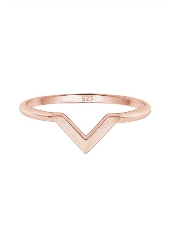 Elli Ring 925 Sterling Silber Geo, Pfeil in Rosegold