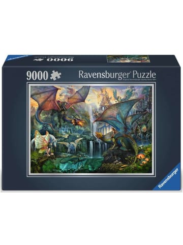 Ravensburger Ravensburger Puzzle 9.000 Teile Zauberhafter Drachenwald in bunt