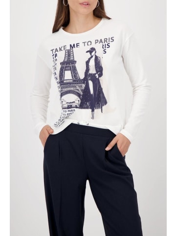 monari Langarmshirt in off-white