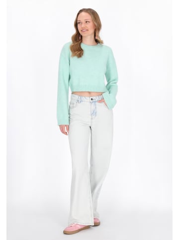 myMo Women Sweater in mint melange