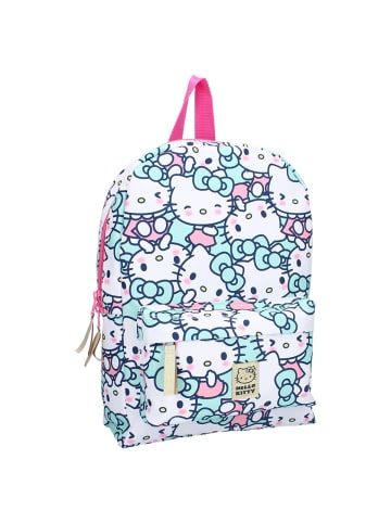 COFI 1453 Hello Kitty Rucksack –geräumigem Hauptfach und verstellbaren in Mehrfarbig