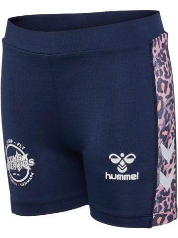 Hummel Kinder Leggings "Hmlfsk" in Schwarz