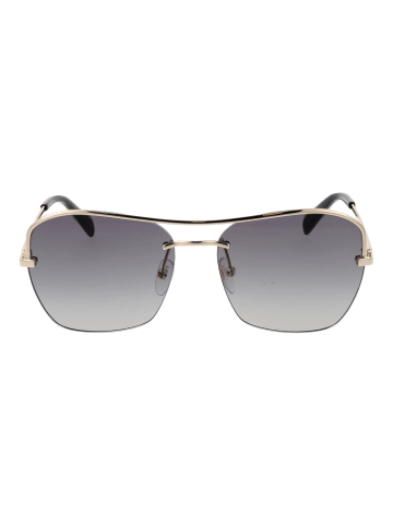 Damen Sonnenbrillen Quadrat Gold