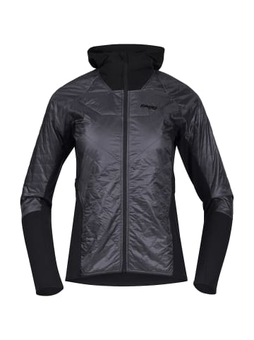 Bergans CECILIE LIGHT INSULATED HYBRID JACKET in Schwarz