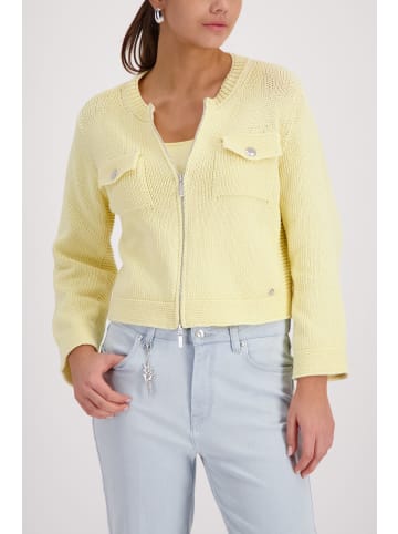 monari Strickjacke in Pastel Yellow