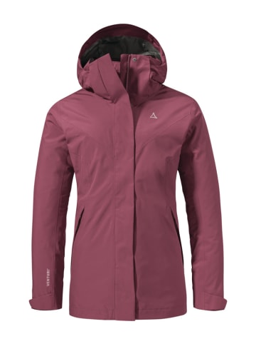 Schöffel Doppeljacke "3in1 Jacket Style Tamina WMS" in acai