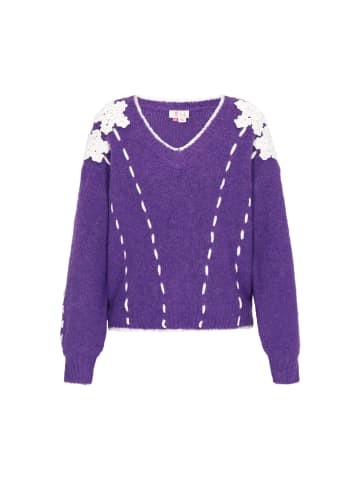 IZIA Women Sweater in violet