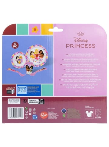 Disney Princess Teller-Set 5-teiliges Kindergeschirr