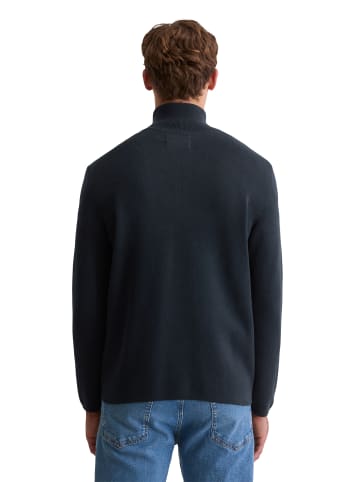 Marc O'Polo Zip-Strickjacke regular in Dark Navy