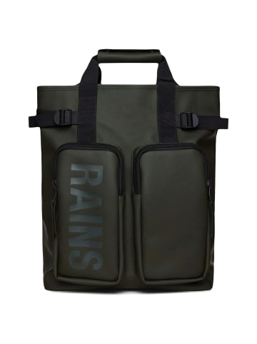 RAINS Texel Tote - Rucksack 15" 43 cm (well) in grün