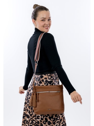 EMILY & NOAH Umhängetasche E&N Belli in cognac