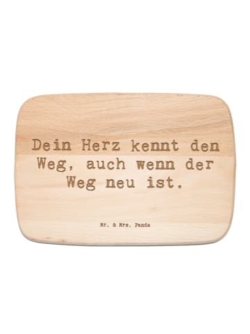 Mr. & Mrs. Panda Frühstücksbrettchen Spruch Trennung von den Elt... in Transparent