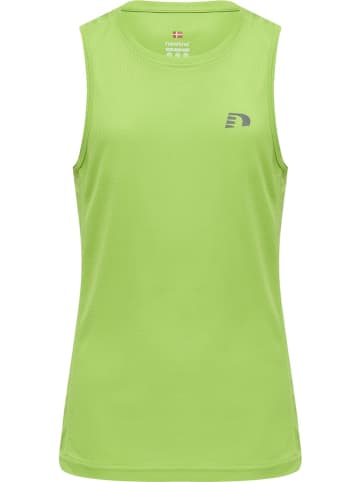 Newline Kinder Sportshirt "Kids Core Running Singlet" in Grün