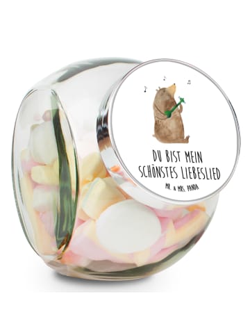 Mr. & Mrs. Panda mehrzweckglas Bär Lied mit Spruch in Weiß