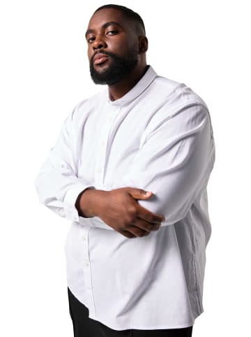 STHUGE Hemd in schneeweiß