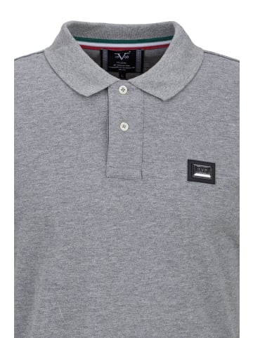 19V69 Italia by Versace Poloshirt Emilio in grau