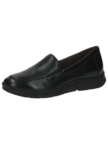 Caprice Slipper in BLACK SOFTNAP.