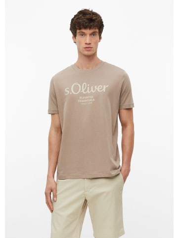 s.Oliver T-Shirt in 86D1_cognac