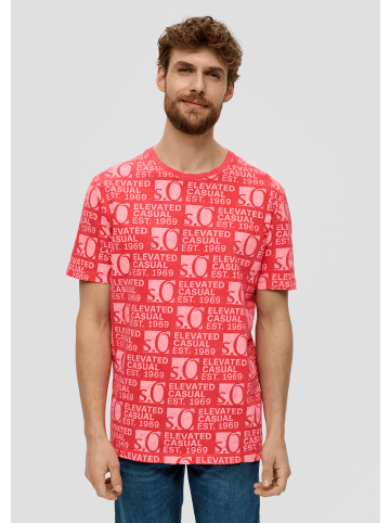 s.Oliver T-Shirt kurzarm in Rot