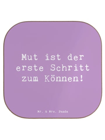 Mr. & Mrs. Panda weinflaschenuntersetzer Spruch Sich in einer ne... in Lavendeltraum