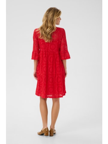 Cream Kleid CRTiley A-shape in High Risk Red