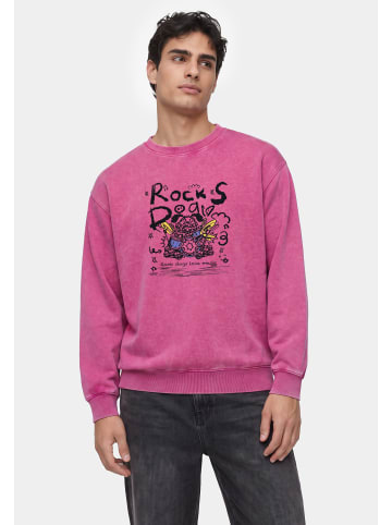 MO Men Sweatshirt in Fuchsia