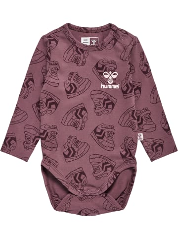 Hummel Druckknopf Strampler Hmlsneaker Lebensstil Jungen in ROSE BROWN