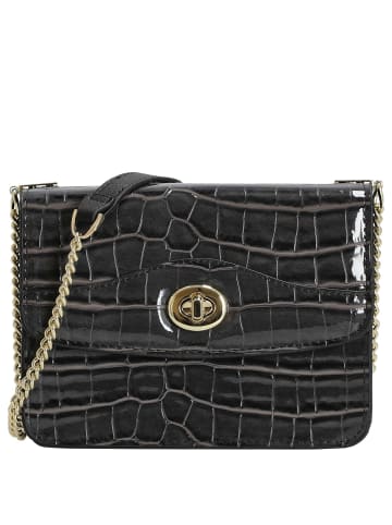 Seidenfelt Tuuli Small - Umhängetasche 17 cm (sand/gold) in antracite/gold