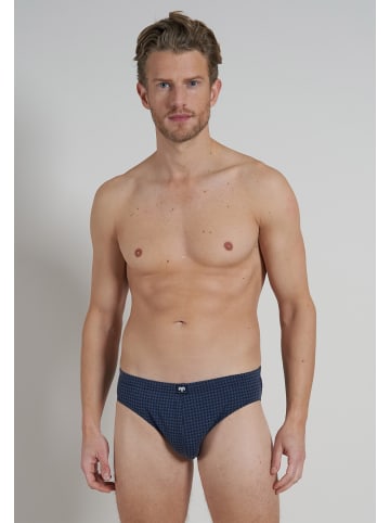 CECEBA Slip 3Er Pack Daytona in blau-mittel-Allover