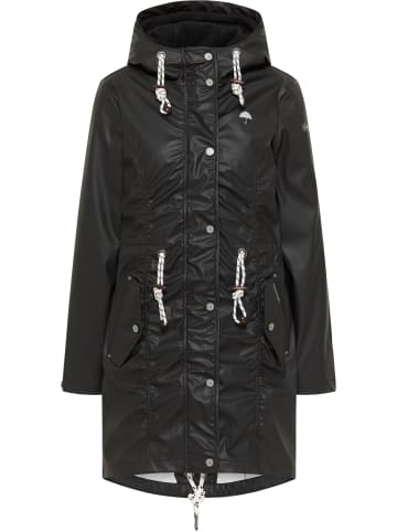 Schmuddelwedda 3-In-1 Regenjacke in Schwarz