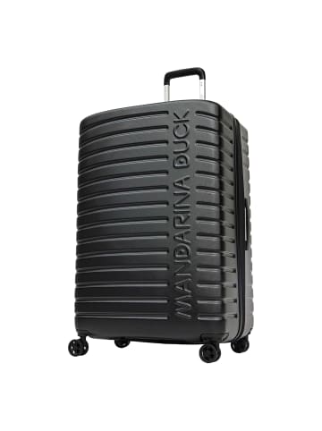 Mandarina Duck Flyduck 4 Rollen Trolley 75 cm mit Dehnfalte in black