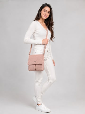 collezione alessandro Umhängetasche " Flechty " in rosa