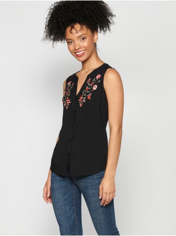 KOROSHI BÜGELBLUSEN in schwarz