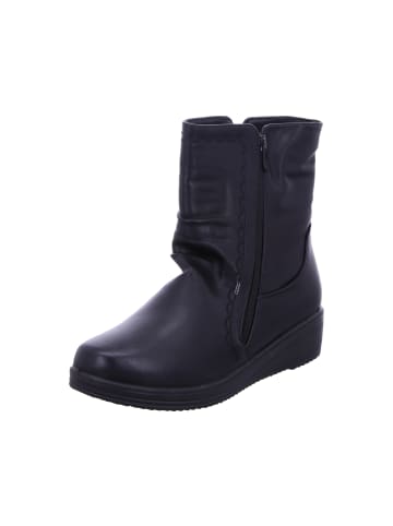 Scandi Keilstiefel in schwarz