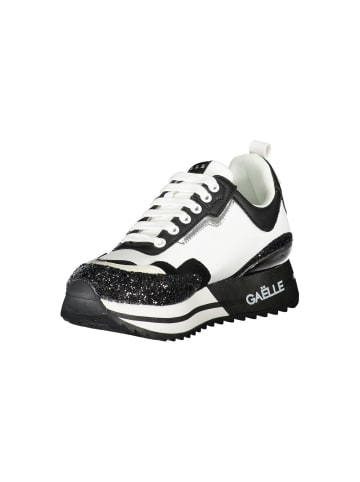 GAELLE PARIS Schwarze Polyurethan-Sneaker