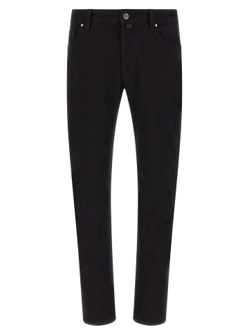 Jacob Cohen Schwarz Baumwolle Straight-Leg Jeans