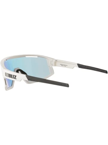 Bliz Sonnenbrille Fusion in matt white-smoke with red multi