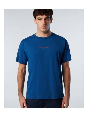 North Sails Tshirt in Blau