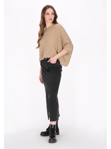 DreiMaster Women Poncho in beige