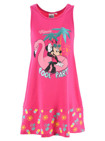 Disney Minnie Mouse Kleid ärmellos Sommer in Pink