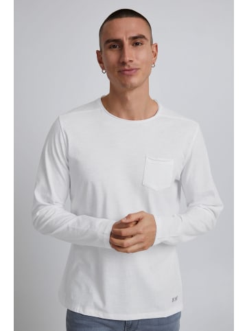 BLEND Langarmshirt BHNICOLAI tee l.s. - 20703060  Langarmshirt mit Brusttasche in Weiß