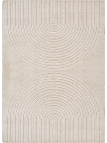 the carpet Kurzflorteppich Elisa in Beige