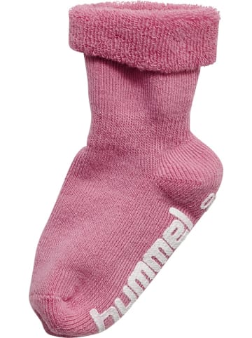 Hummel Kinder Socken "Mini Non Slip 3-Pack Sock" in Rosa