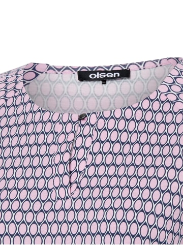 Olsen Shirt Clara in pink marine
