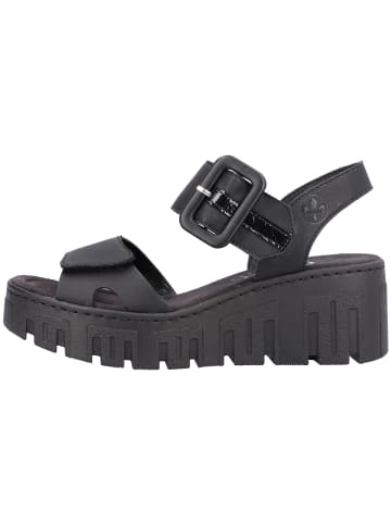 rieker Sandalette in schwarz