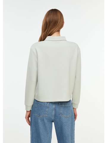 comma Sweatshirt in 6143_helles türkis