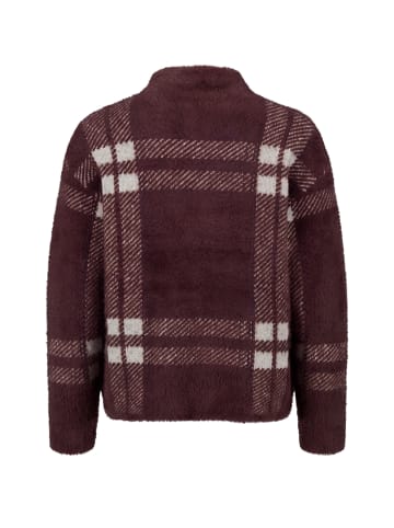 Zero  Strickpullover mit Muster in Brown/Beige